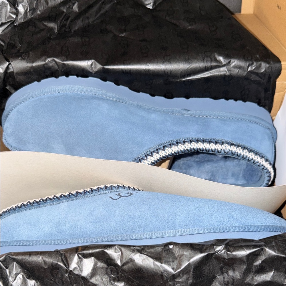 NIB men’s Ugg Tasman slipper - pacific blue - Picture 3 of 10